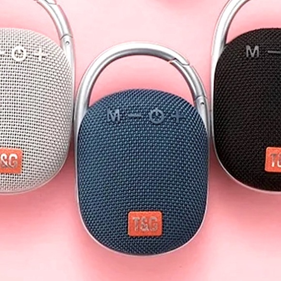 🎼 NIB New TG-321 Portable Wireless Bluetooth Speaker Blue LED - Picture 3 of 7